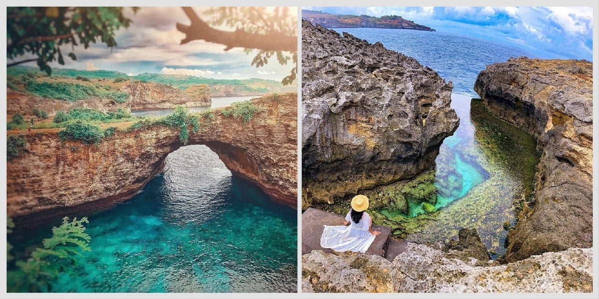 Broken Beach and Angel’s Billabong on Nusa Penida