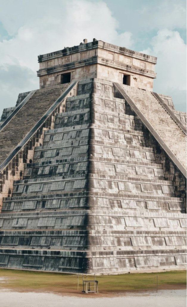 The Pyramid of the Sun at Teotihuacan