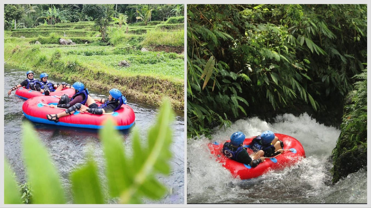 Rafting on the Ayung River through the jungle